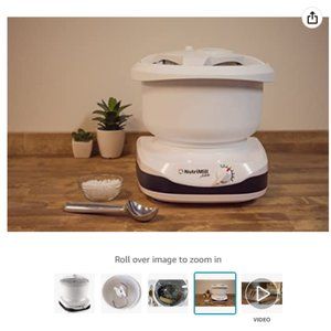 NutriMill Artiste Kitchen Stand Mixer (Never Used) w Cookie Paddles